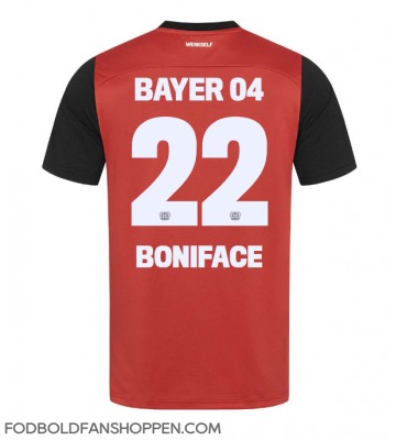 Bayer Leverkusen Victor Boniface #22 Hjemmebanetrøje 2024-25 Kortærmet